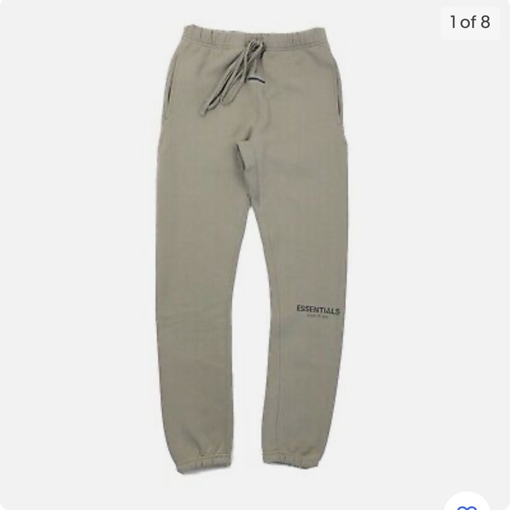 Essential tan (moss) sweatpants *UNISEX*